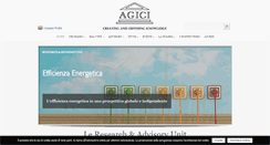 Desktop Screenshot of agici.it